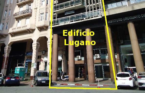 Espléndida oficina en Plaza Independencia y lugar de Garage en Edificio Oficentro Lugano