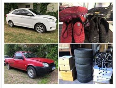 Remate aduana: Ford Ka, Ford Courier, repuestos, etc.