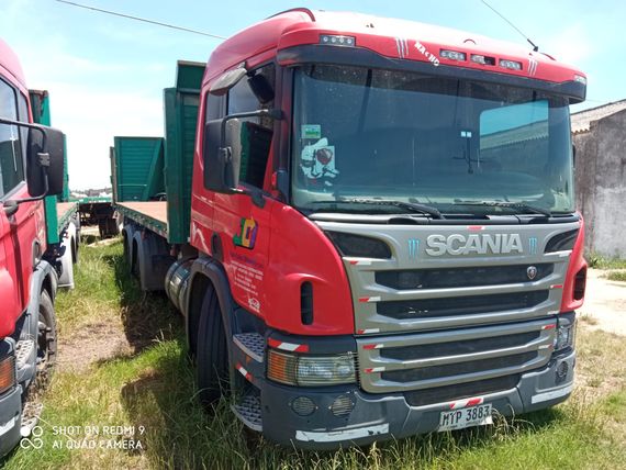 Excelente oportunidad con tres camiones Scania
