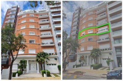 50% Indiviso de amplio apartamento en Punta Carretas frente a Villa Biarritz
