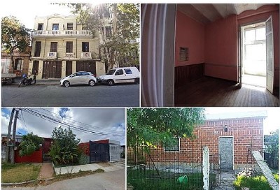 BHU: 2 Inmuebles en Montevideo y 1 en Las Piedras