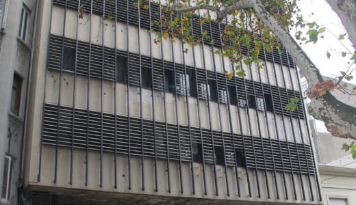 Edificio de 10 pisos en Mercedes 1178 esquina Cuareim, en el Centro de Montevideo