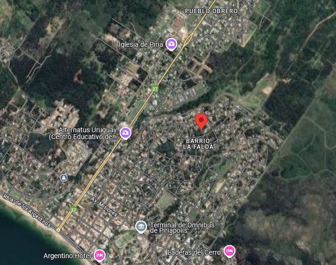 Terreno en Piriápolis, barrio La Falda