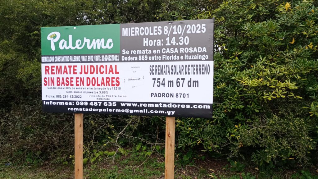 Excelente solar de terreno en zona de colegios en Punta del Este
