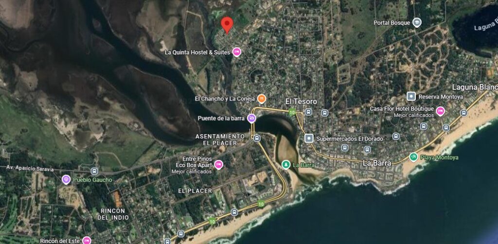 Solar de terreno con construcciones y mejoras en El Tesoro, Maldonado