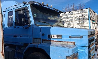 Camión tractor Scania T112 año 1991